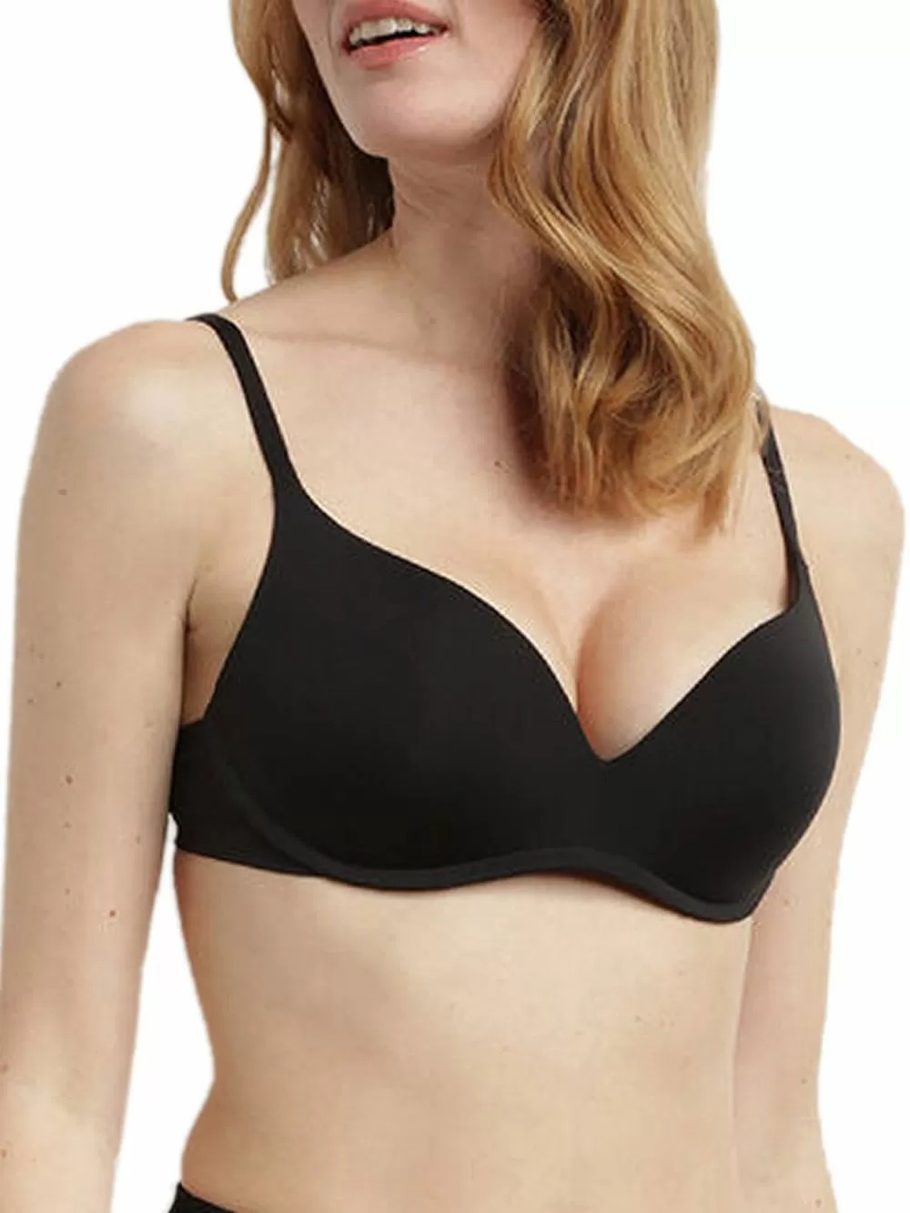 Σουτιέν DIM InvisiFREE Push Up - Microfibre - Χωρίς Μπανέλα