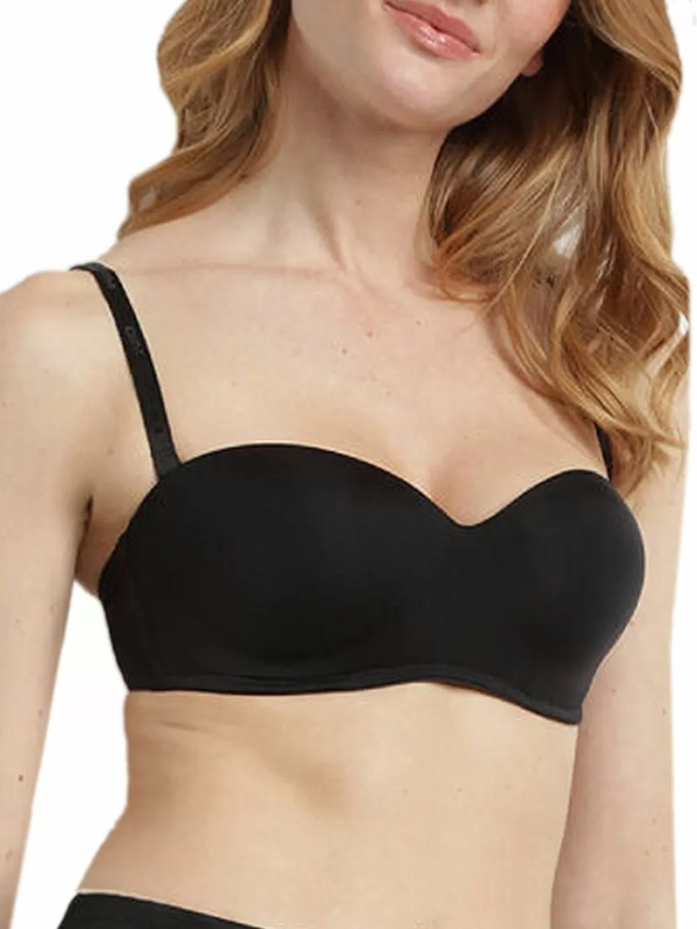 Σουτιέν DIM InvisiFREE Push Up Strapless - Microfibre - Χωρίς Μπανέλα
