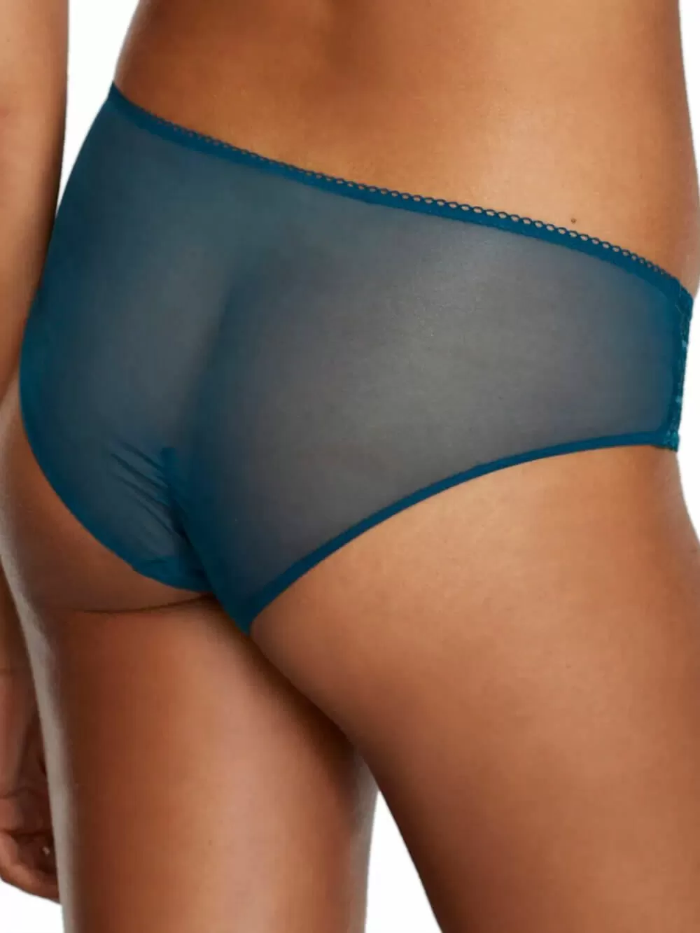 DKNY Γυναικείο Σλιπ Κανονικό - Διαφάνεια & Δαντέλα 