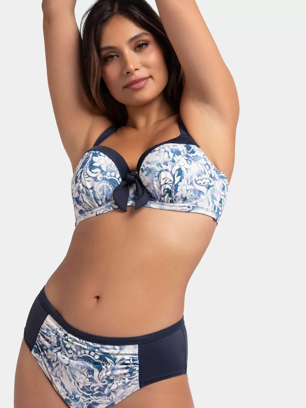 Μαγιό DORINA Yoruba Curves Top Μπικίνι - Μεγάλο Στήθος - Ήπια Ενίσχυση & Μπανέλα