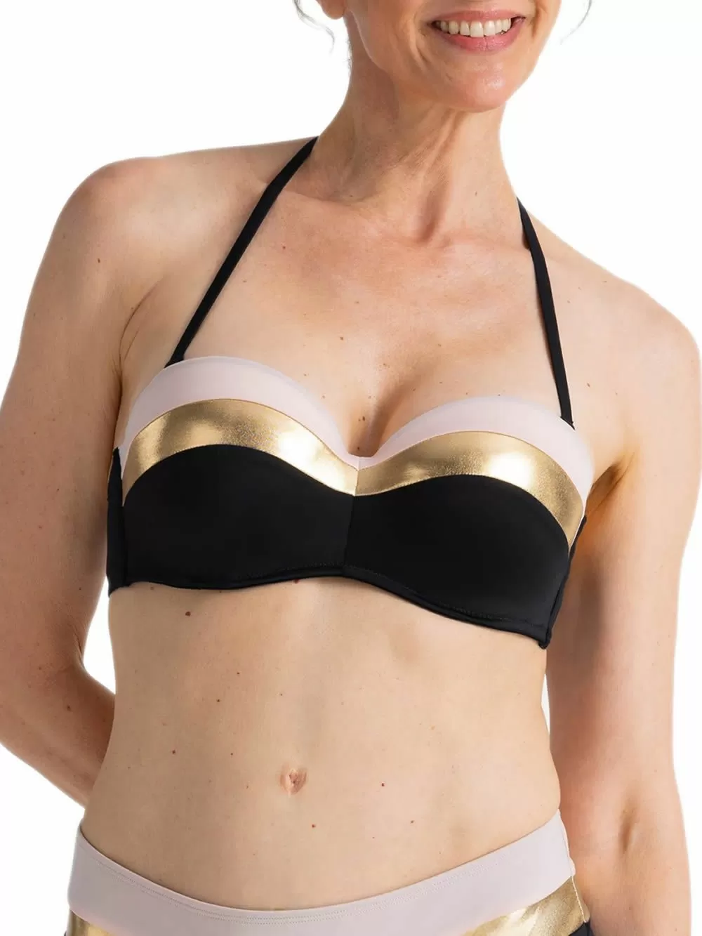 Μαγιό DORINA Strapless Lawaki Eco Fibres - Αφαιρούμενες Τιράντες & Μπανέλα