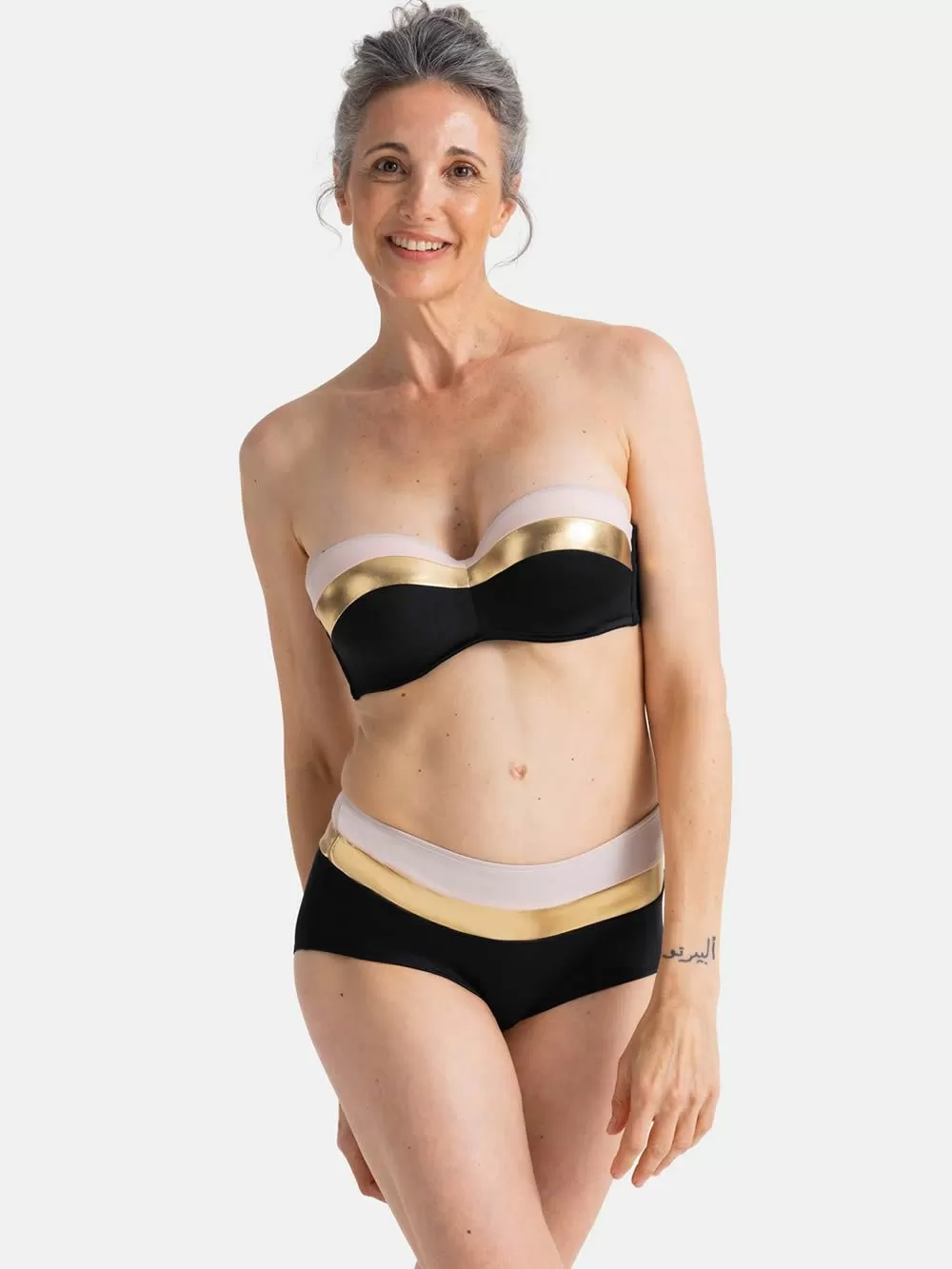 Μαγιό DORINA Strapless Lawaki Eco Fibres - Αφαιρούμενες Τιράντες & Μπανέλα