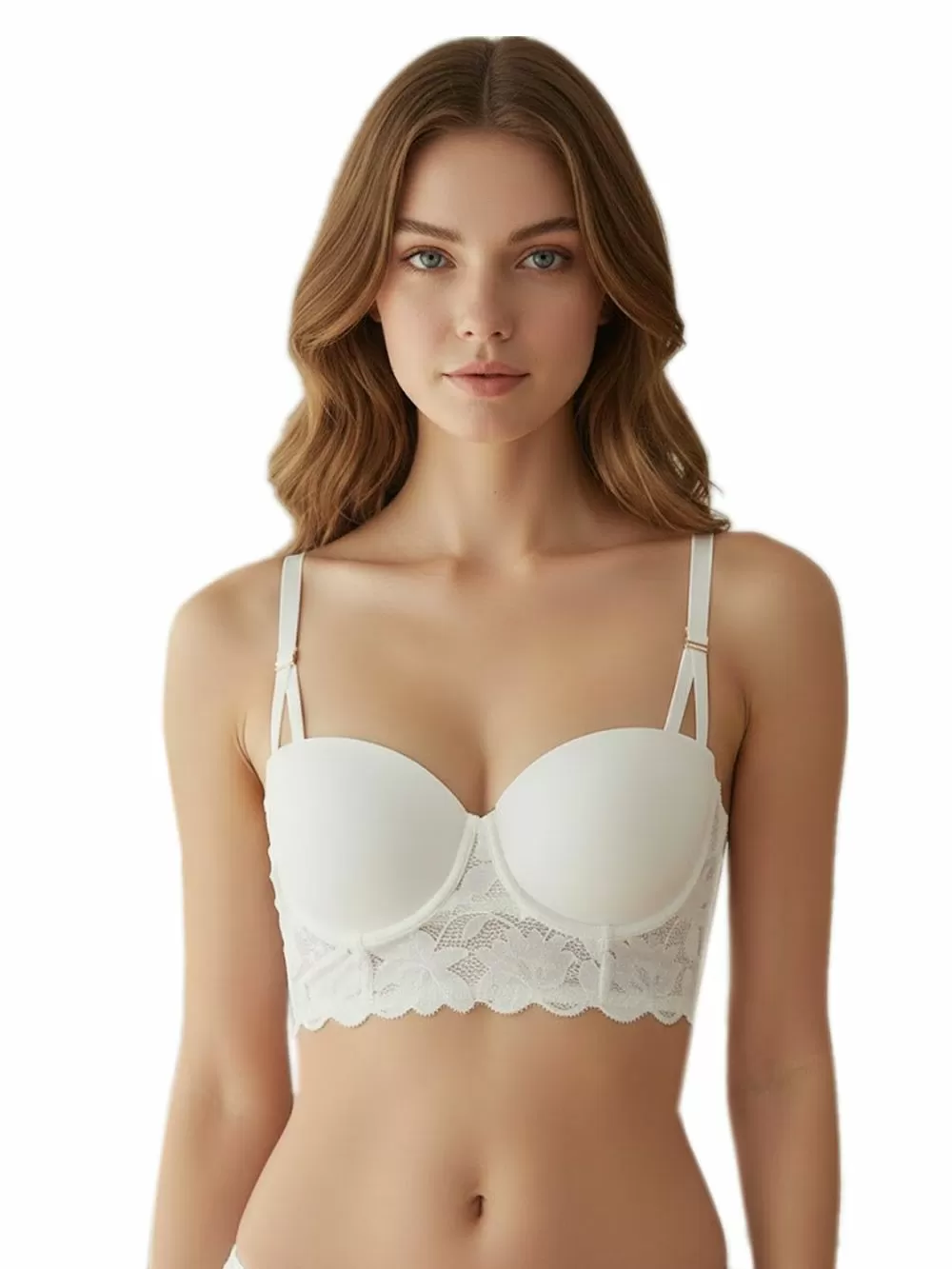 Σουτιέν DORINA LILIAS - Bridal Balconette - Ενίσχυση & Μπανέλα - Eco Fibres 