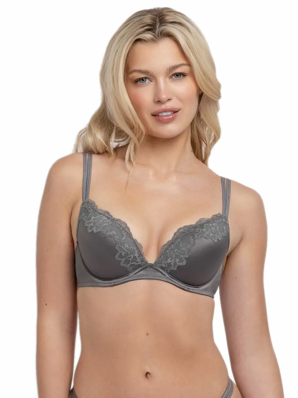 Σουτιέν DORINA Origins Shiny 1+1 ΔΩΡΟ Push Up Deep V - Πλουσιότερο Μπούστο