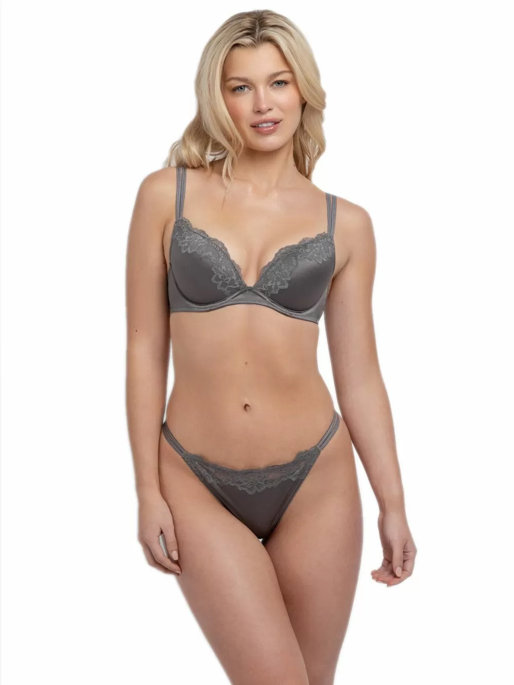 Σουτιέν DORINA Origins Shiny 1+1 ΔΩΡΟ Push Up Deep V - Πλουσιότερο Μπούστο