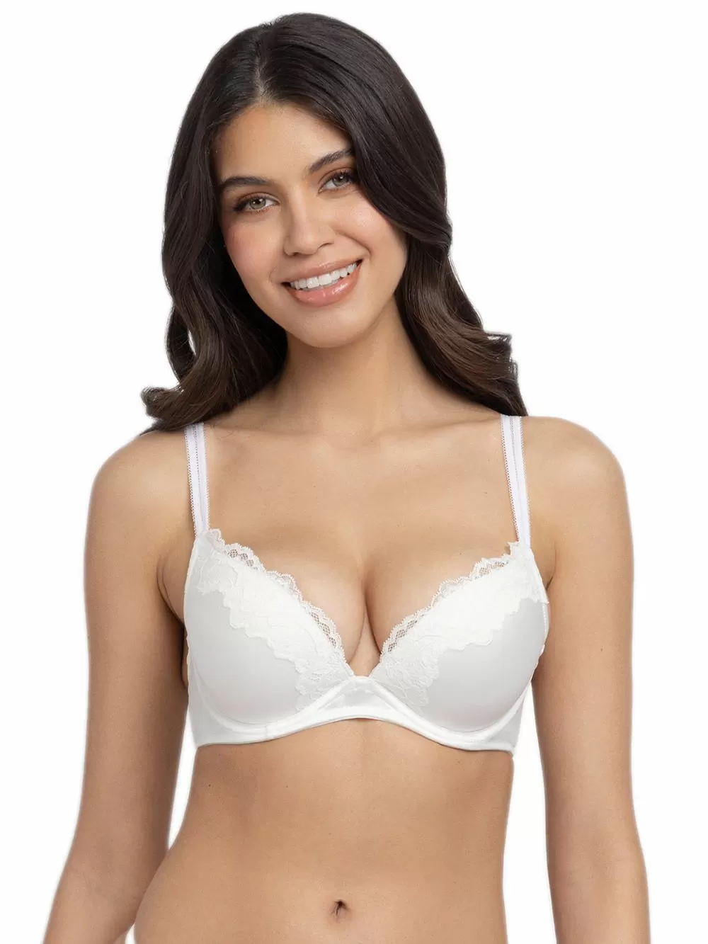 Σουτιέν DORINA Origins Shiny 1+1 ΔΩΡΟ Push Up - Βαθύ V - Πλουσιότερο Μπούστο