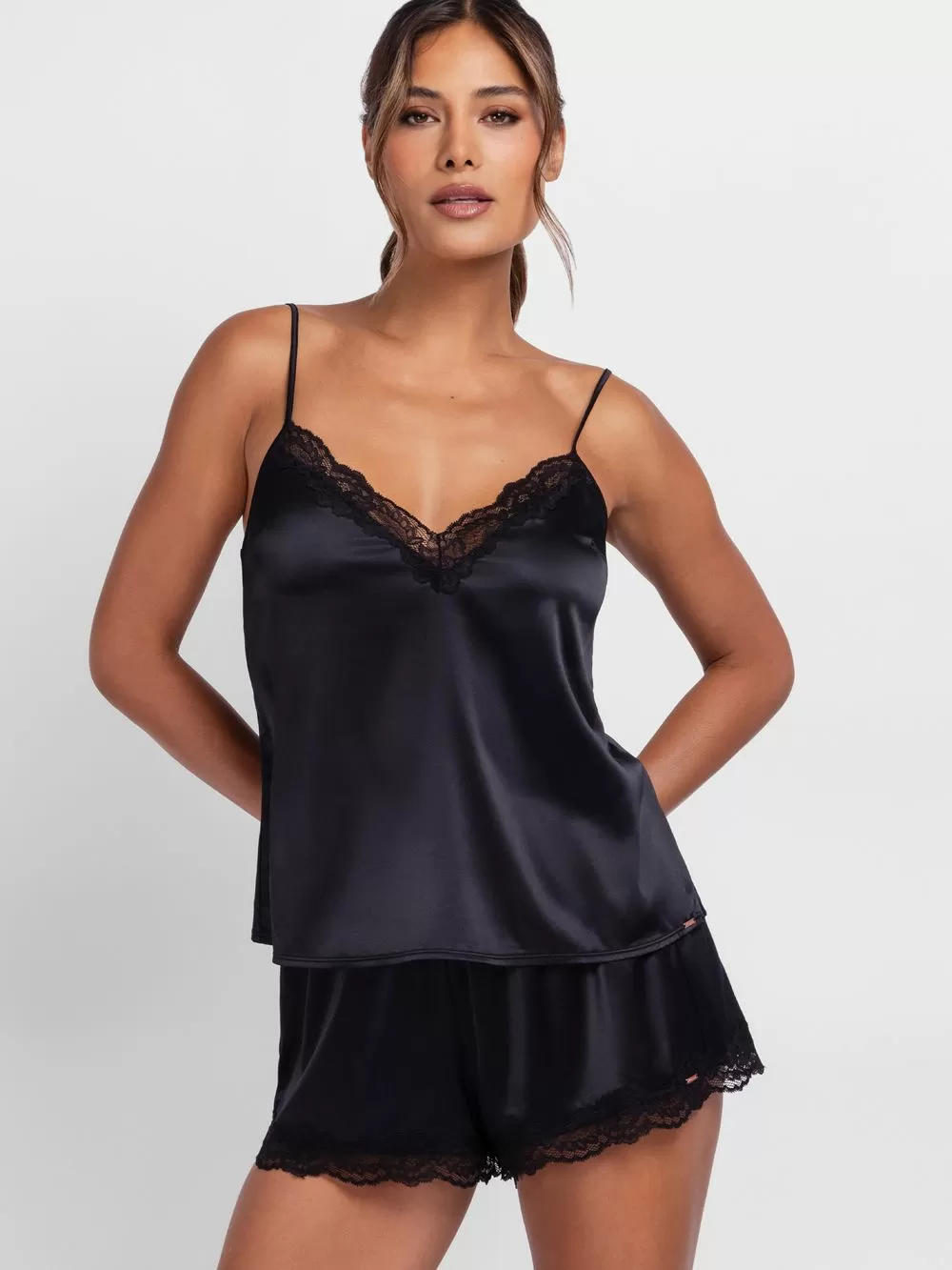 Σορτς Babydoll DORINA Origins - Απαλό Σατέν & Δαντέλα