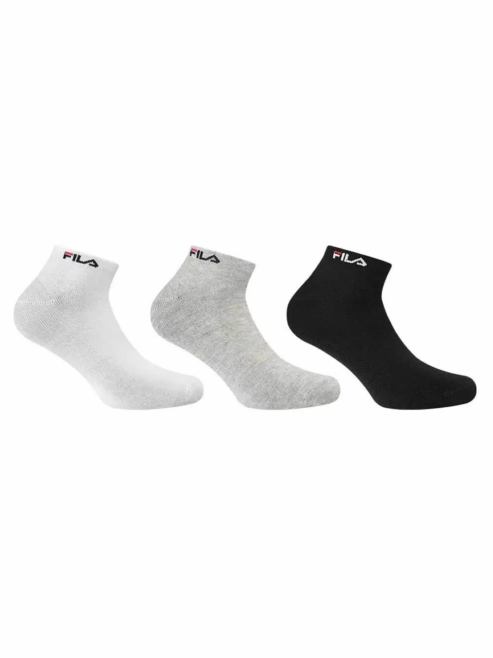 FILA Ανδρική Αθλητική Κάλτσα Ημίκοντη Tencel Bamboo - Extra Απαλή - 3 Ζευγάρια