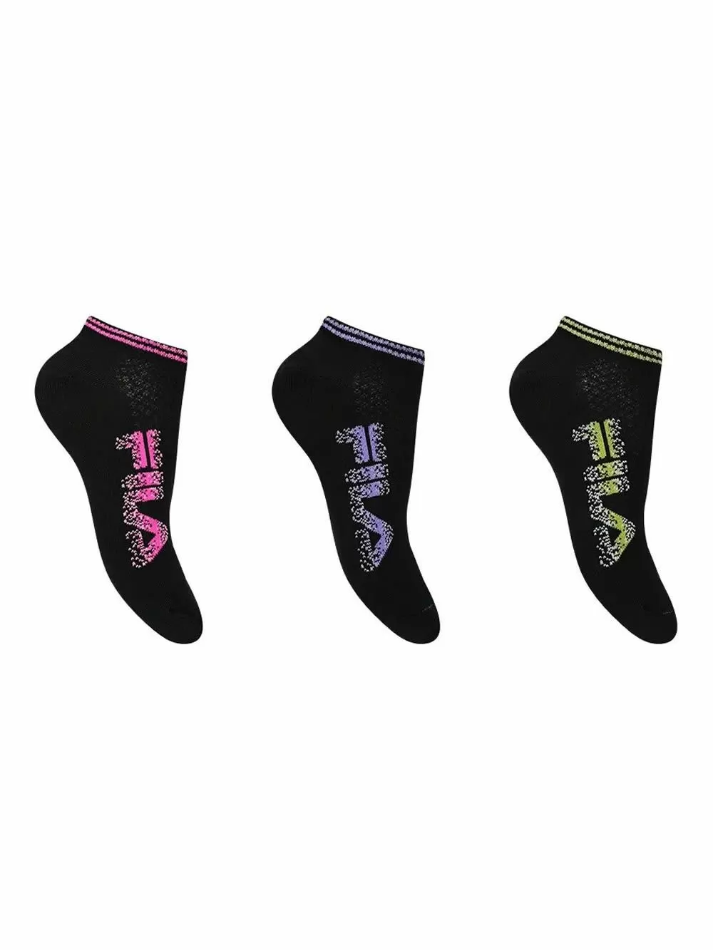 FILA Γυναικείο Αθλητικό Σοσόνι - Ελαστικό Βαμβάκι - 3 Ζευγάρια