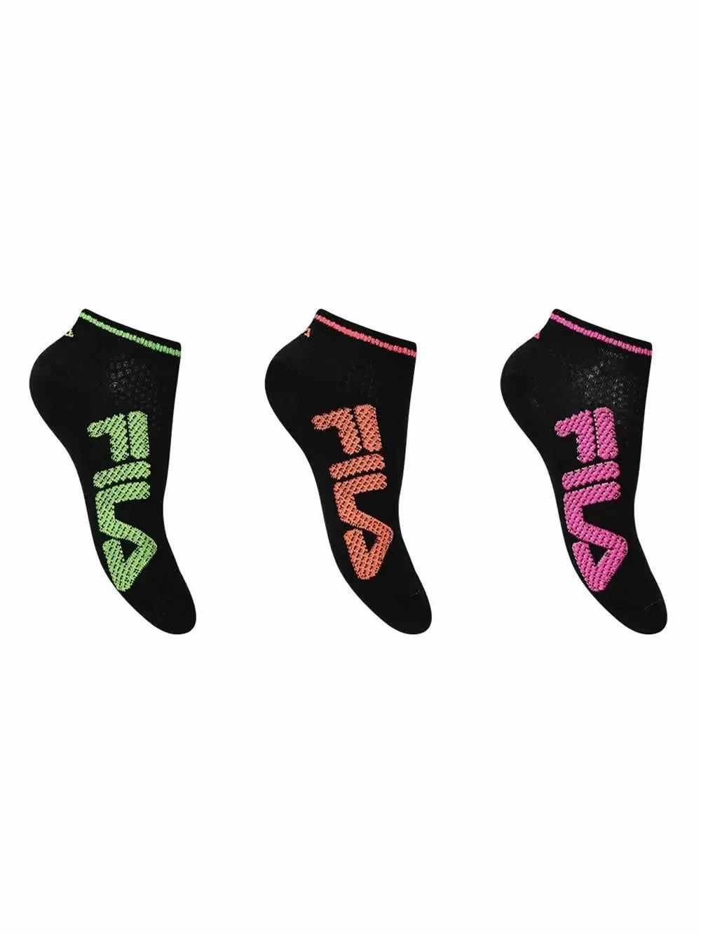 FILA Γυναικείο Αθλητικό Σοσόνι - Ελαστικό Βαμβάκι - 3 Ζευγάρια