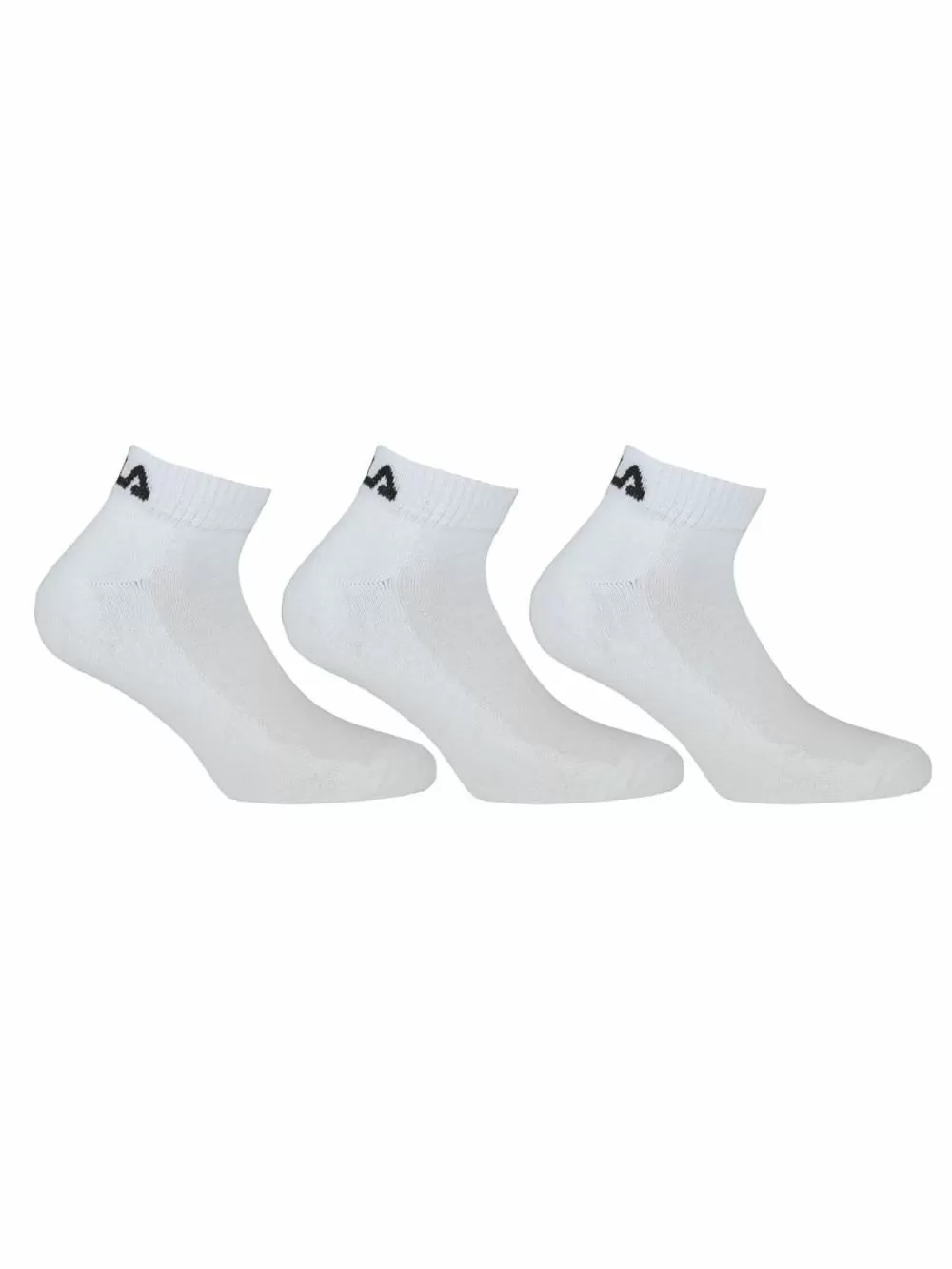FILA Unisex Κάλτσα Ημίκοντη - Ελαστικό Βαμβάκι - 3 Ζευγάρια