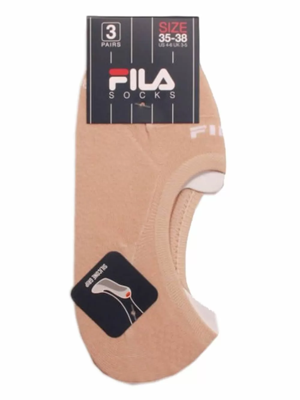 FILA Unisex Σουμπά - Ελαστικό Βαμβάκι - 3 Ζευγάρια