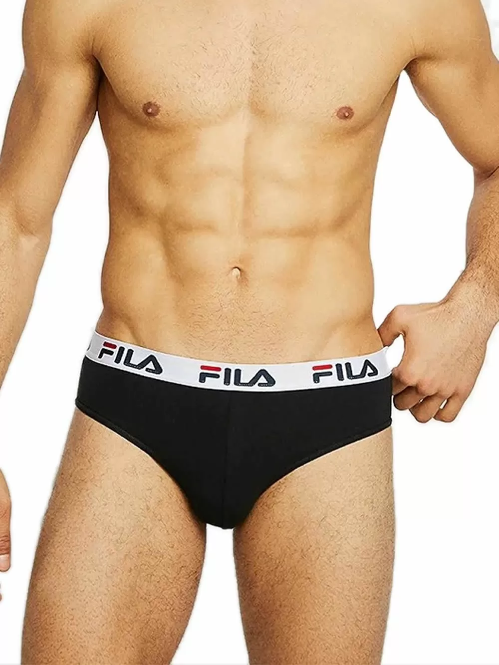FILA Slips Urban Brief - Ελαστικό Βαμβάκι - Πακέτο με 2