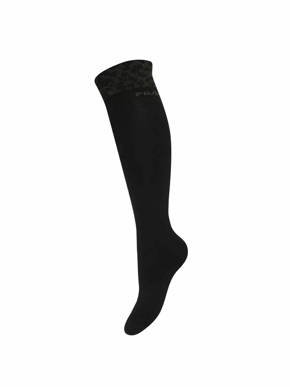 FILA Γυναικεία Αθλητική Κάλτσα Ψηλή - Ελαστικό Βαμβάκι
