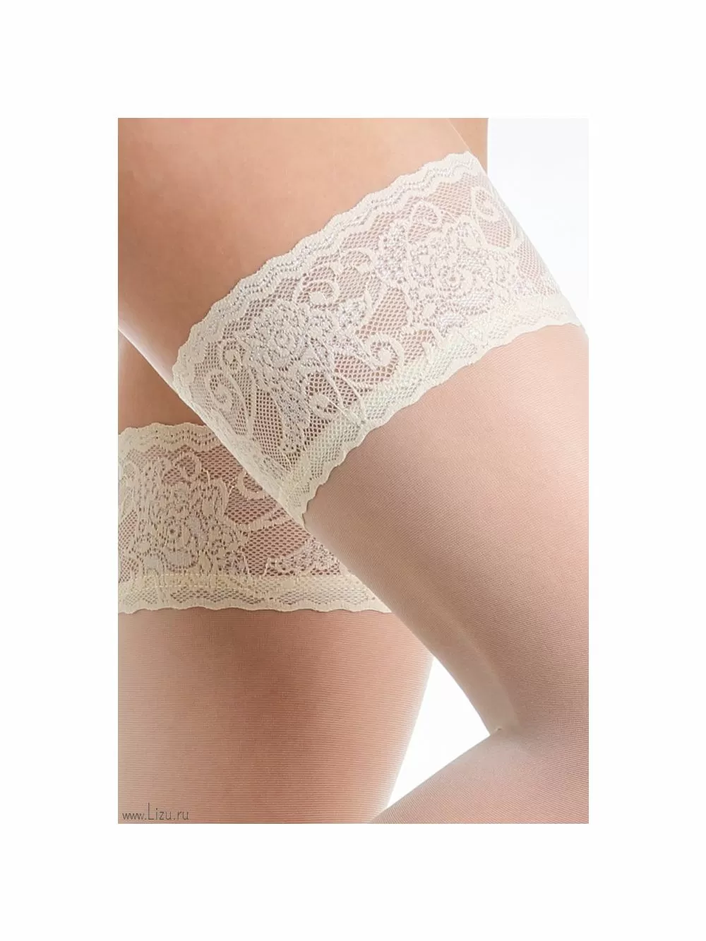 Καλτσοδέτα Πολυτελείας OMSA Malizia 20Den Autoreggente - Για Πέδιλο - Φαρδιά Δαντέλα με Σιλικόνη