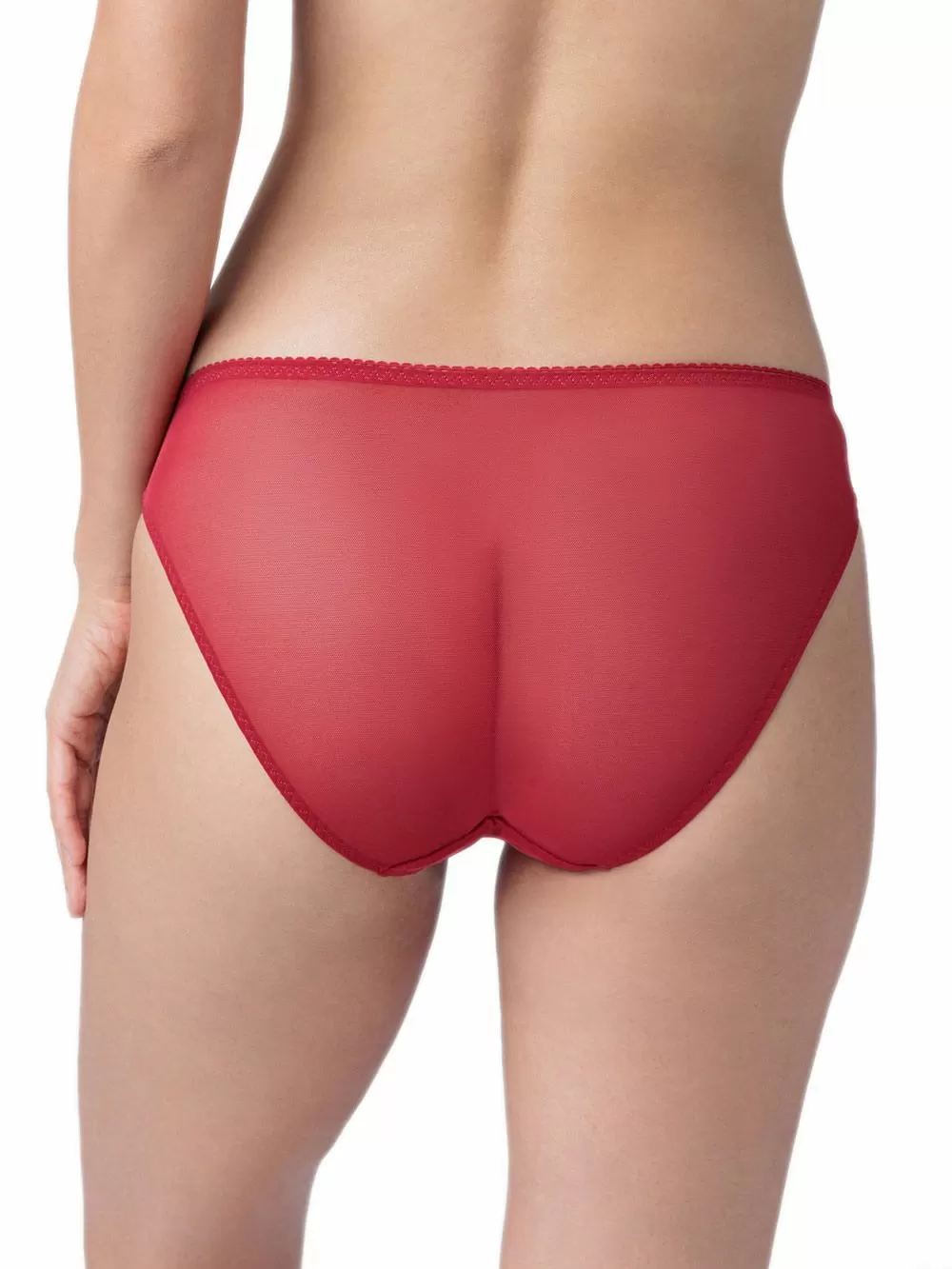 DORINA Slip Κανονικό Clarise 1+1 ΔΩΡΟ - Διαφάνεια & Δαντέλα - Eco Fibres