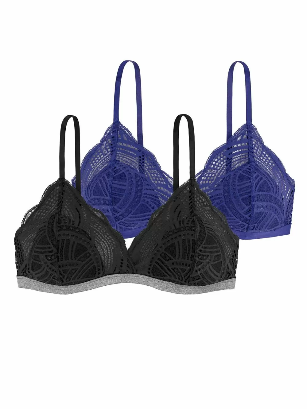 DORINA Bralette Stella 1+1 ΔΩΡΟ - Ενίσχυση & Δαντέλα - Lurex