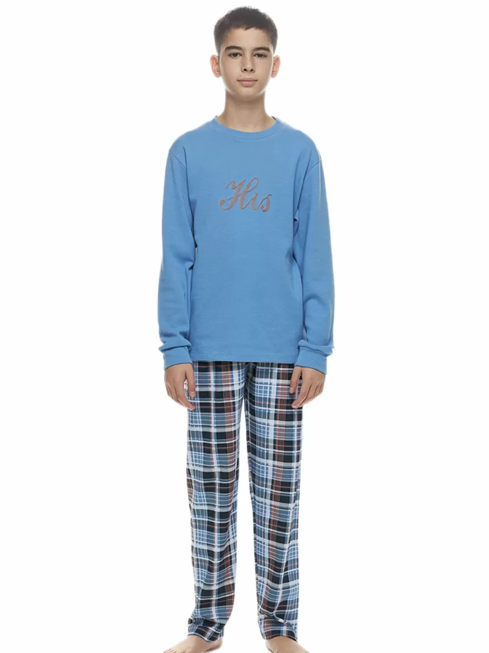 Εφηβική Πυτζάμα GALAXY για Αγόρι FAMILY - 100% Βαμβακερή 