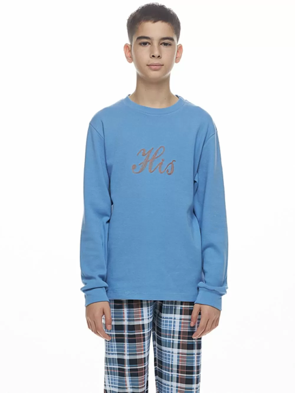 Εφηβική Πυτζάμα GALAXY για Αγόρι FAMILY - 100% Βαμβακερή 