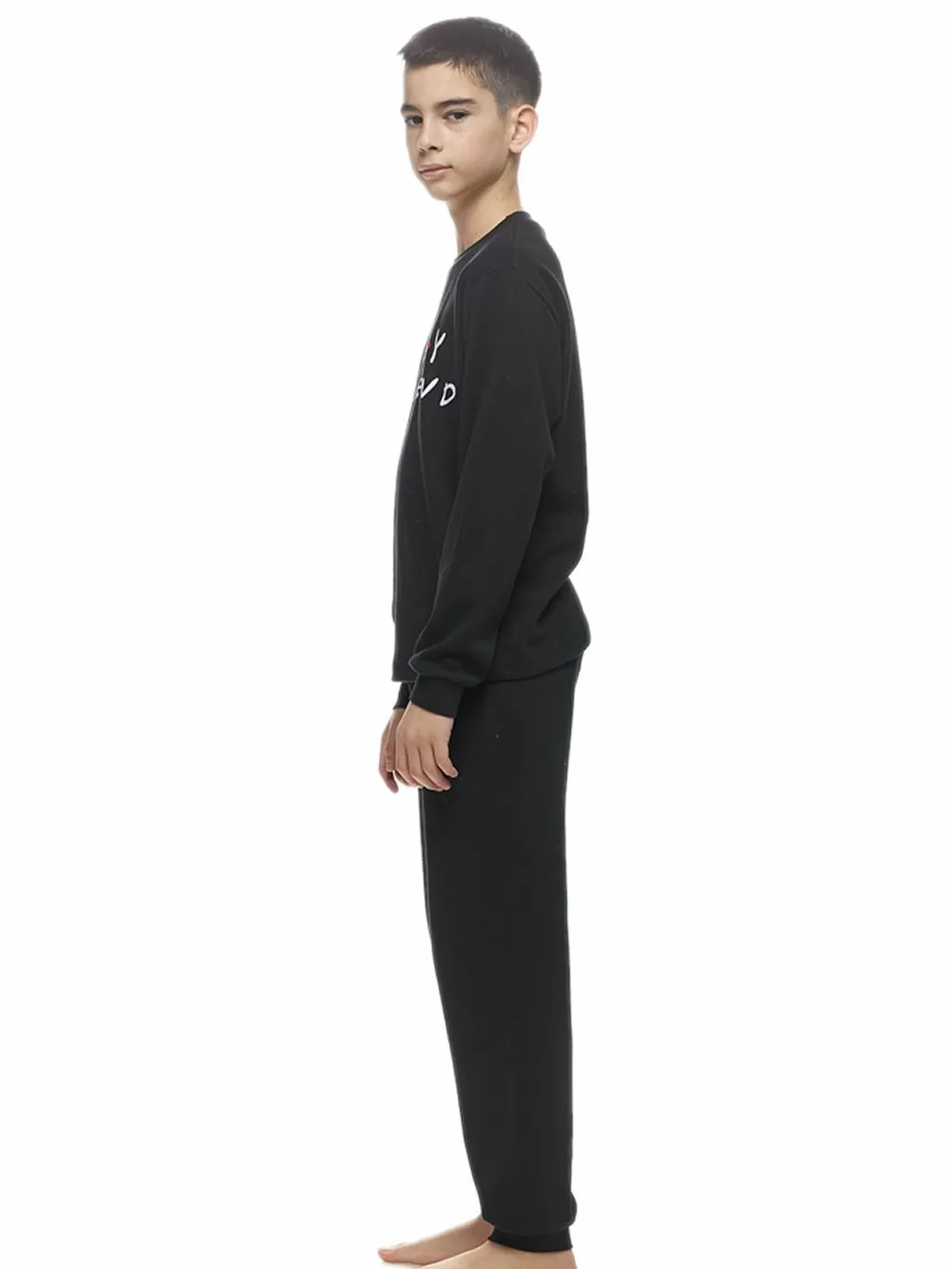 Παιδική Εφηβική Πυτζάμα GALAXY για Αγόρι Boyfriend FAMILY - 100% Βαμβακερή 