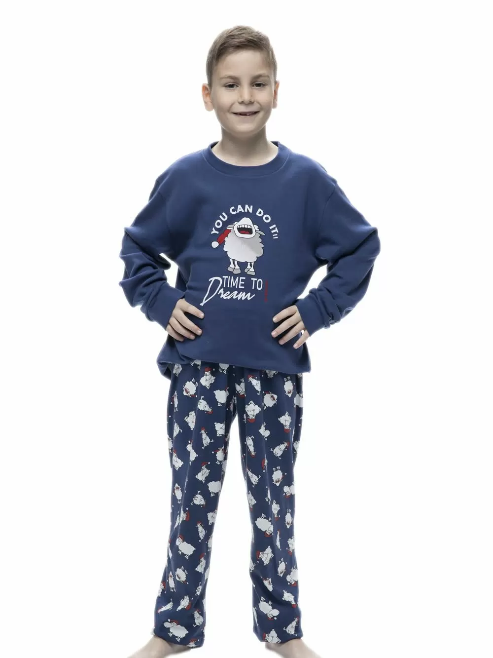 Εφηβική Πυτζάμα GALAXY SHEEP - 100% Βαμβακερή