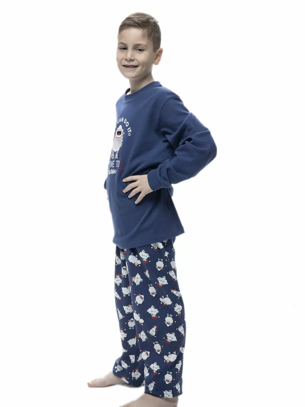 Εφηβική Πυτζάμα GALAXY SHEEP - 100% Βαμβακερή
