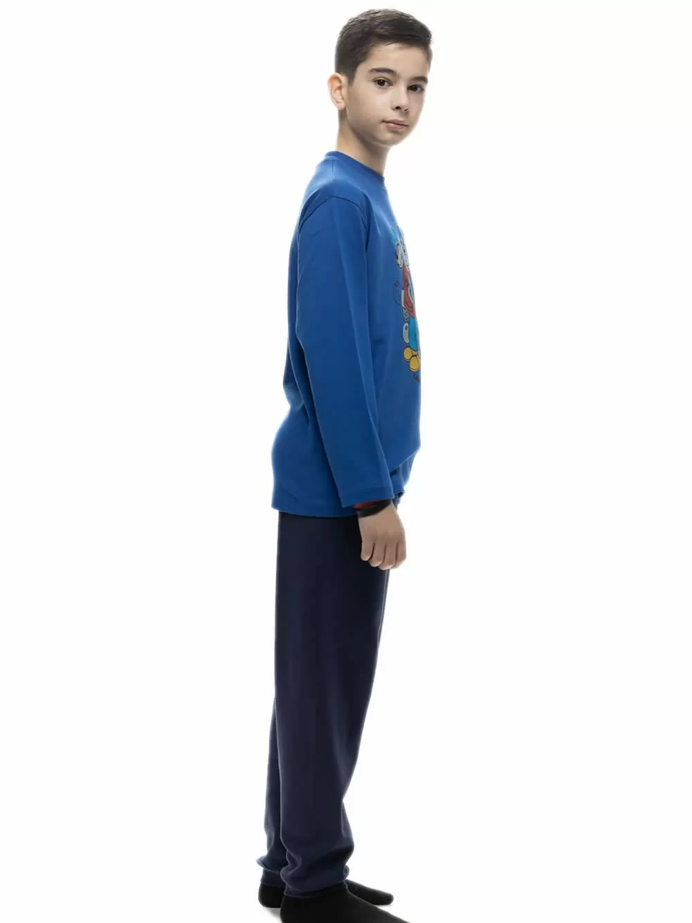 Εφηβική Πυτζάμα GALAXY για Αγόρι - 100% Βαμβακερή 