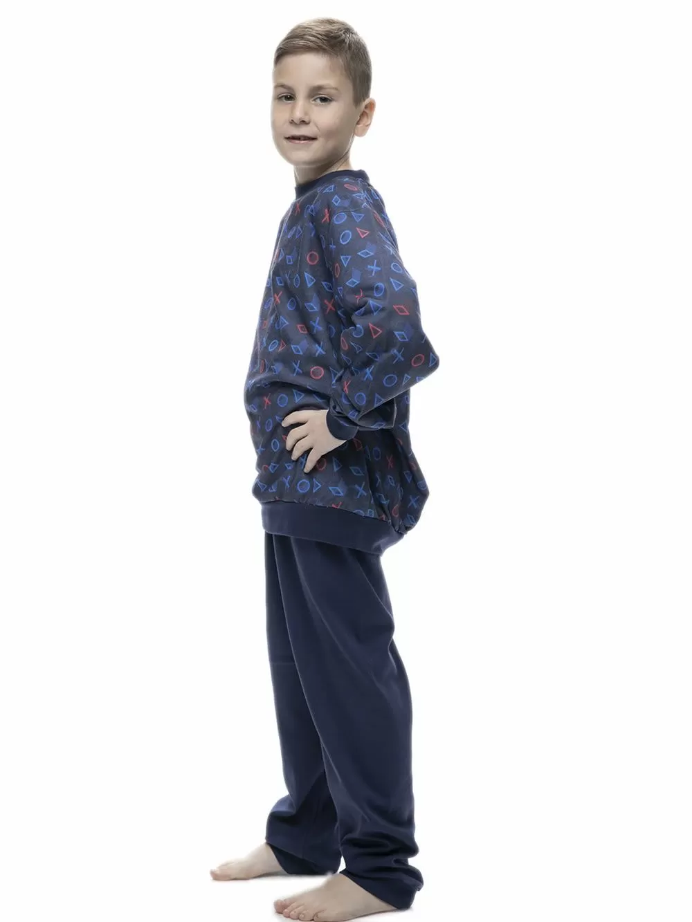 Εφηβική Πυτζάμα GALAXY GAMES - 100% Βαμβακερή 