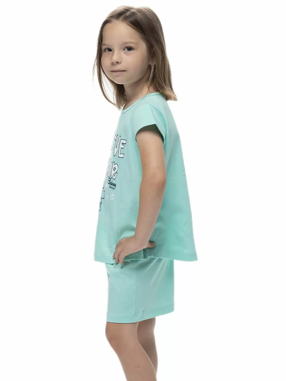 Παιδική Πυτζάμα GALAXY για Κορίτσι Believe - 100% Βαμβακερή