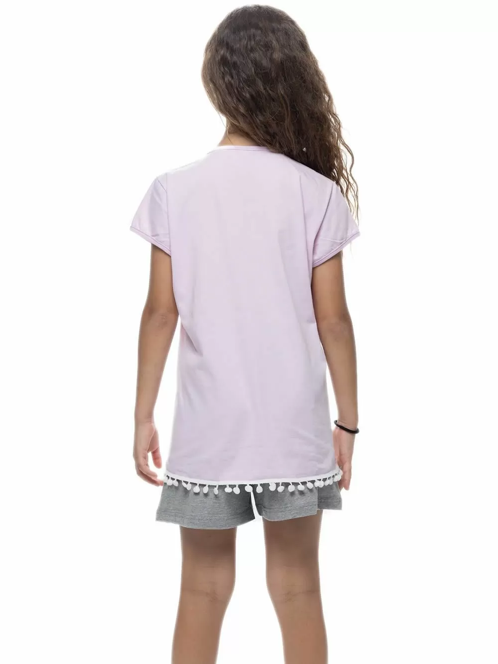 Εφηβική Πυτζάμα GALAXY PINK για Κορίτσι - 100% Βαμβακερή