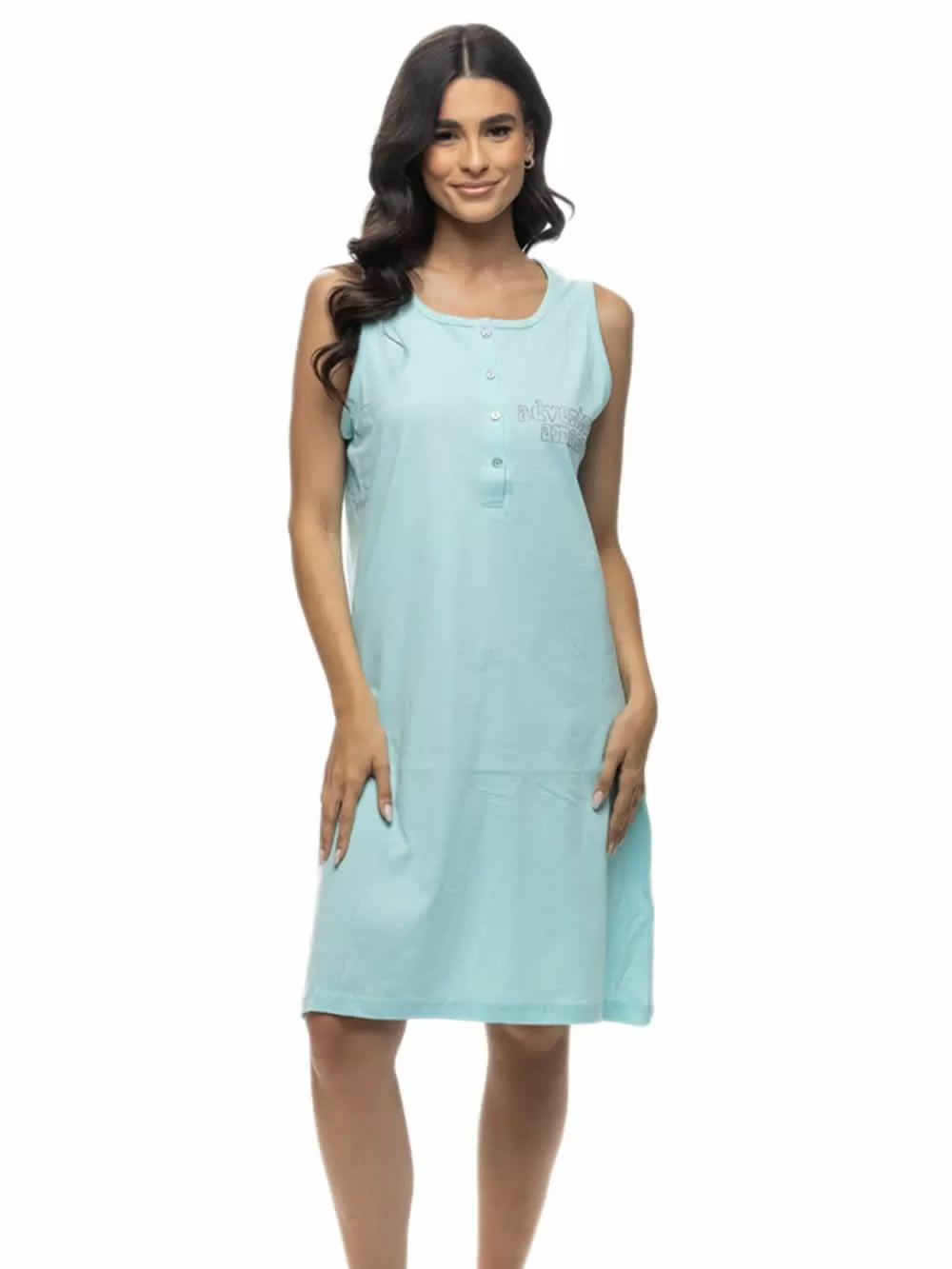 Γυναικείο Νυχτικό GALAXY - Νέα Μαμά - 100% Βαμβακερό