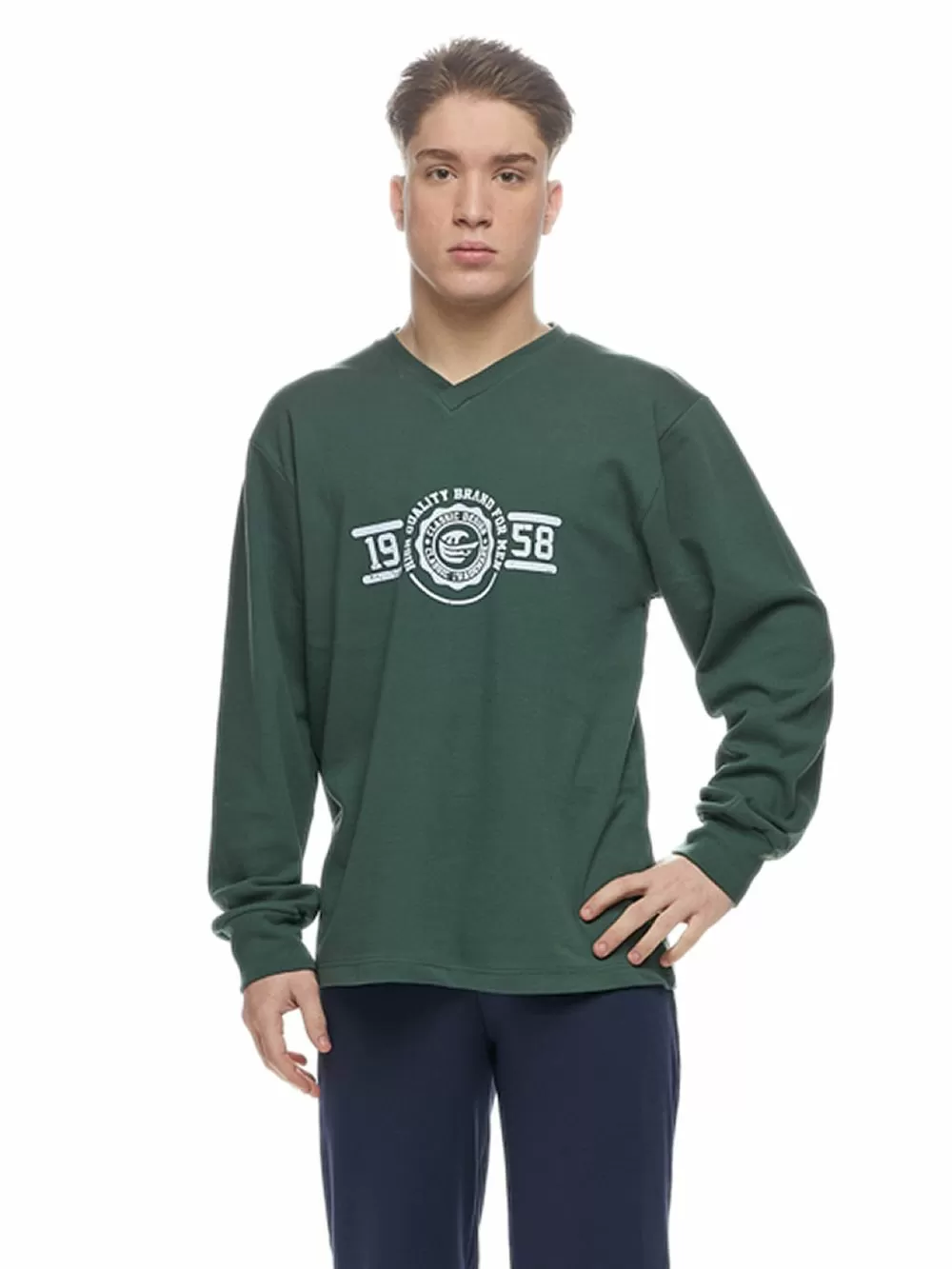 Ανδρική Πυτζάμα GALAXY - 100% Βαμβακερή - Άνεση & Απαλότητα