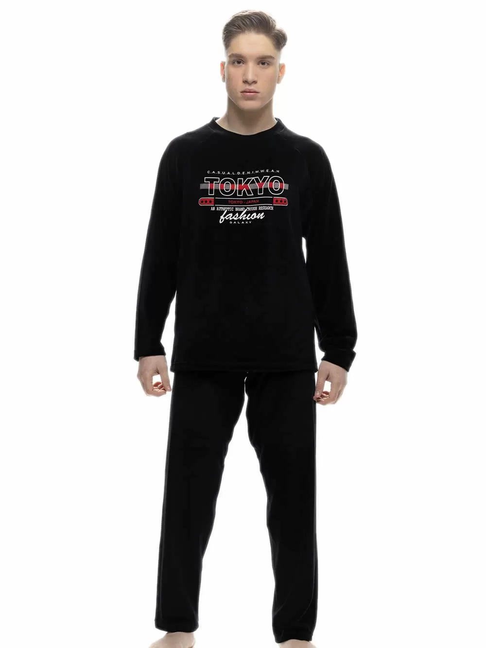 Ανδρική Πυτζάμα Galaxy - Απαλό Βελούδο