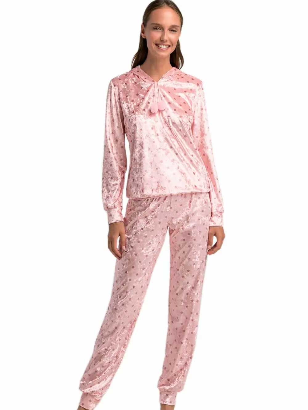 Πυτζάμα ΓΙΩΤΑ Homewear - Ζεστό & Απαλό Βελούδο 