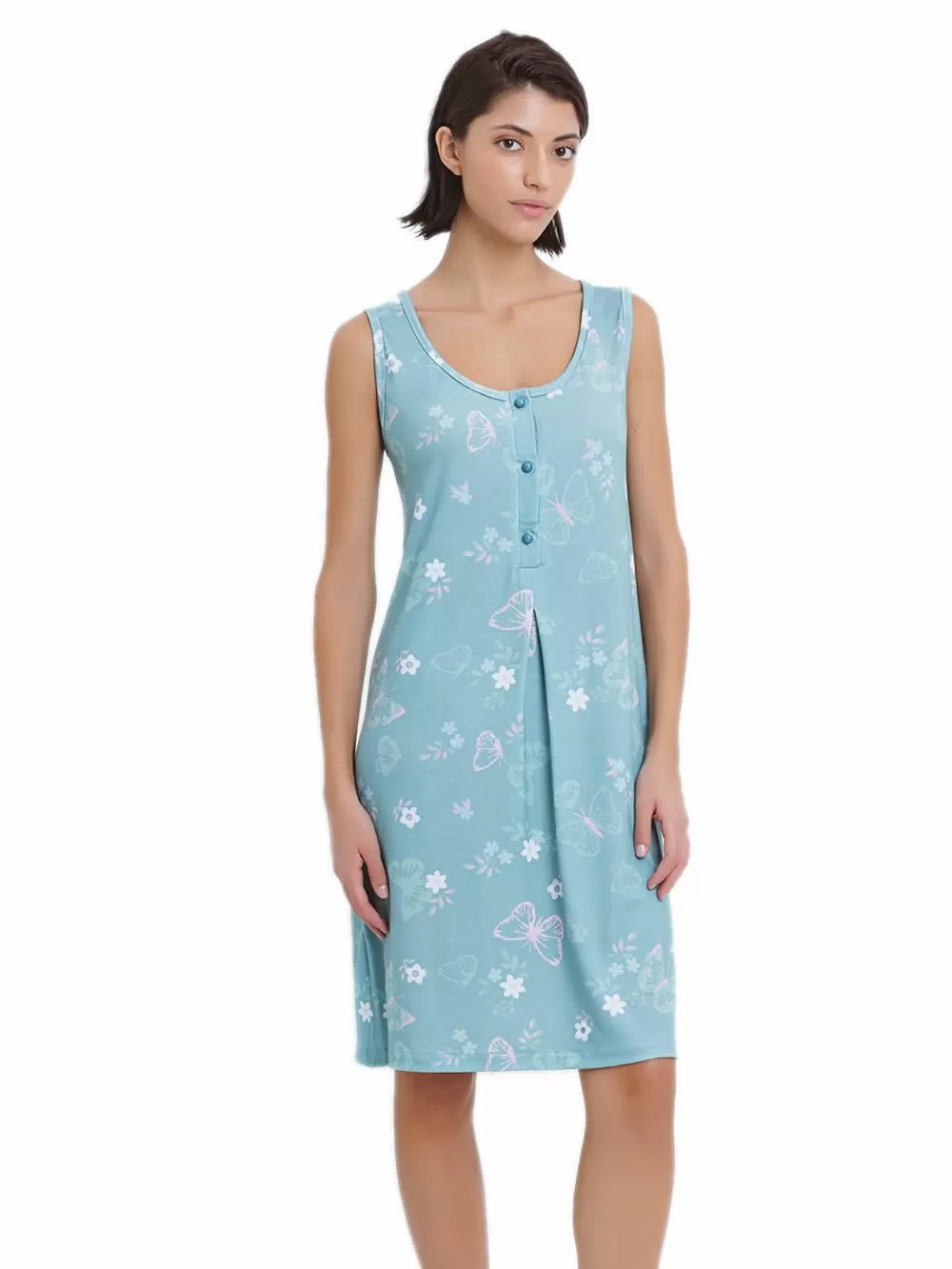 Νυχτικό ΓΙΩΤΑ Homewear Butterfly - 100% Βαμβακερό - Νέα Μαμά 