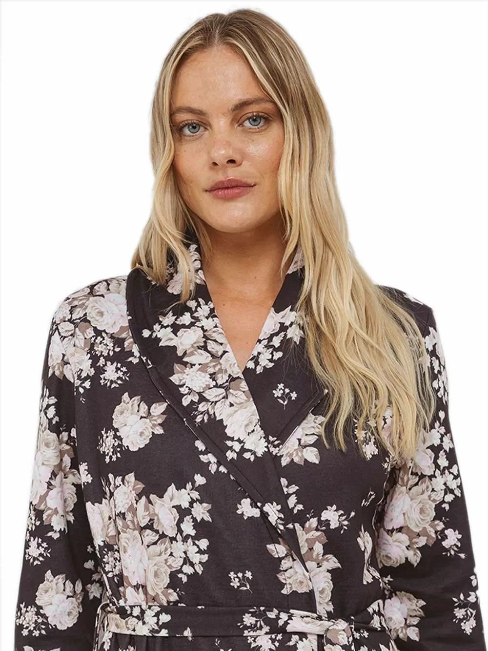 Ρόμπα ΓΙΩΤΑ Homewear - Ποιοτικό Βαμβάκι - Floral Σχέδιο