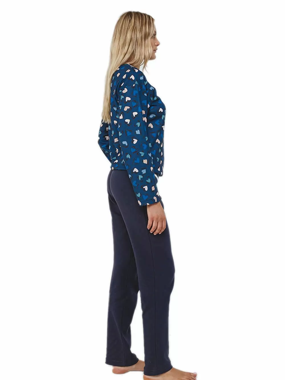 Πυτζάμα ΓΙΩΤΑ Homewear Hearts - Ποιοτικό Βαμβάκι 