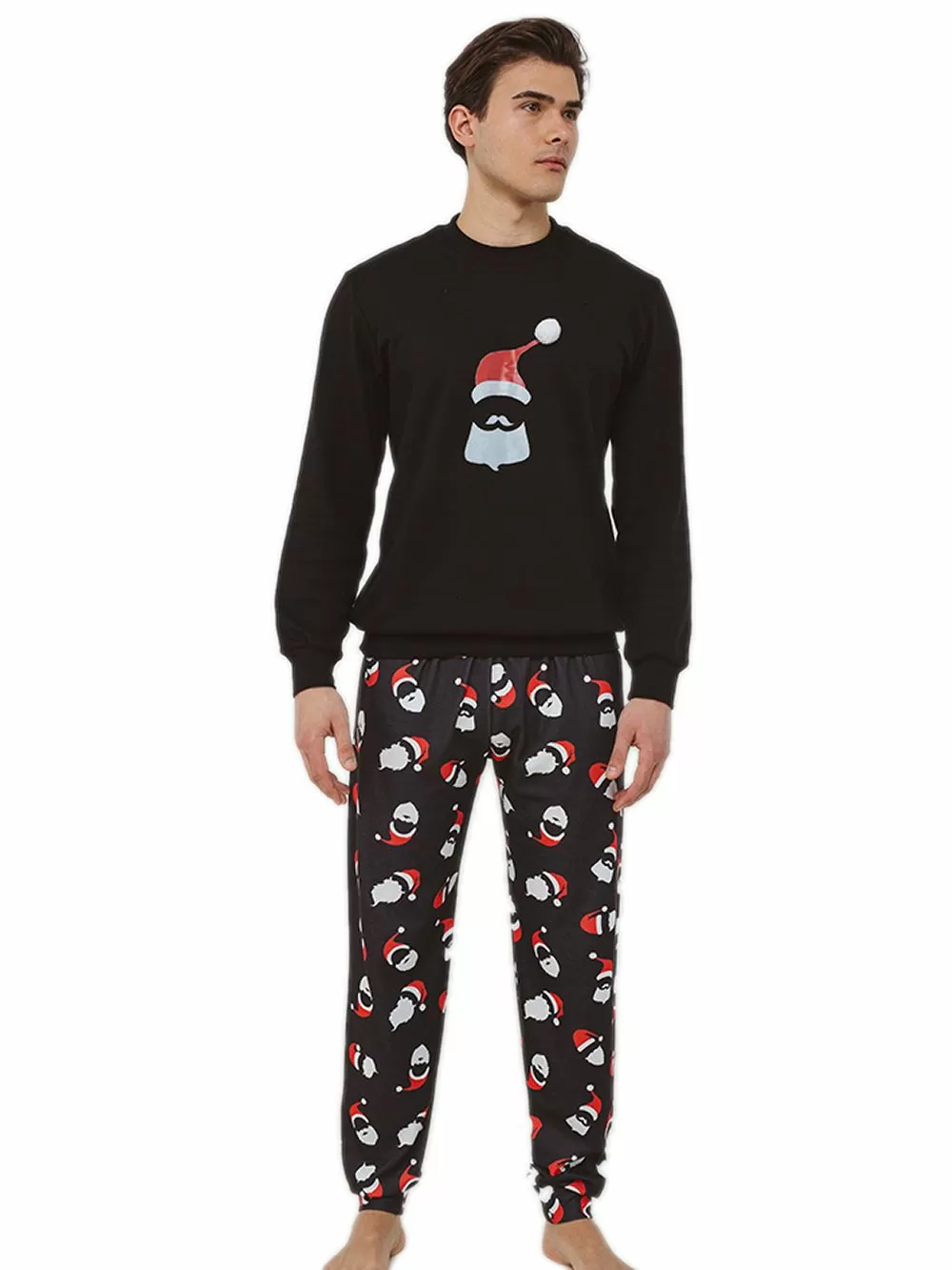 Ανδρική Πυτζάμα ΟΔΥΣΣΕΥ Santa Claus- Ποιοτικό Βαμβάκι