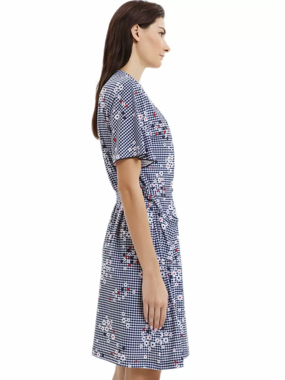 Ρόμπα ΓΙΩΤΑ Homewear Flowers - 100% Βαμβακερή - Νέα Μαμά