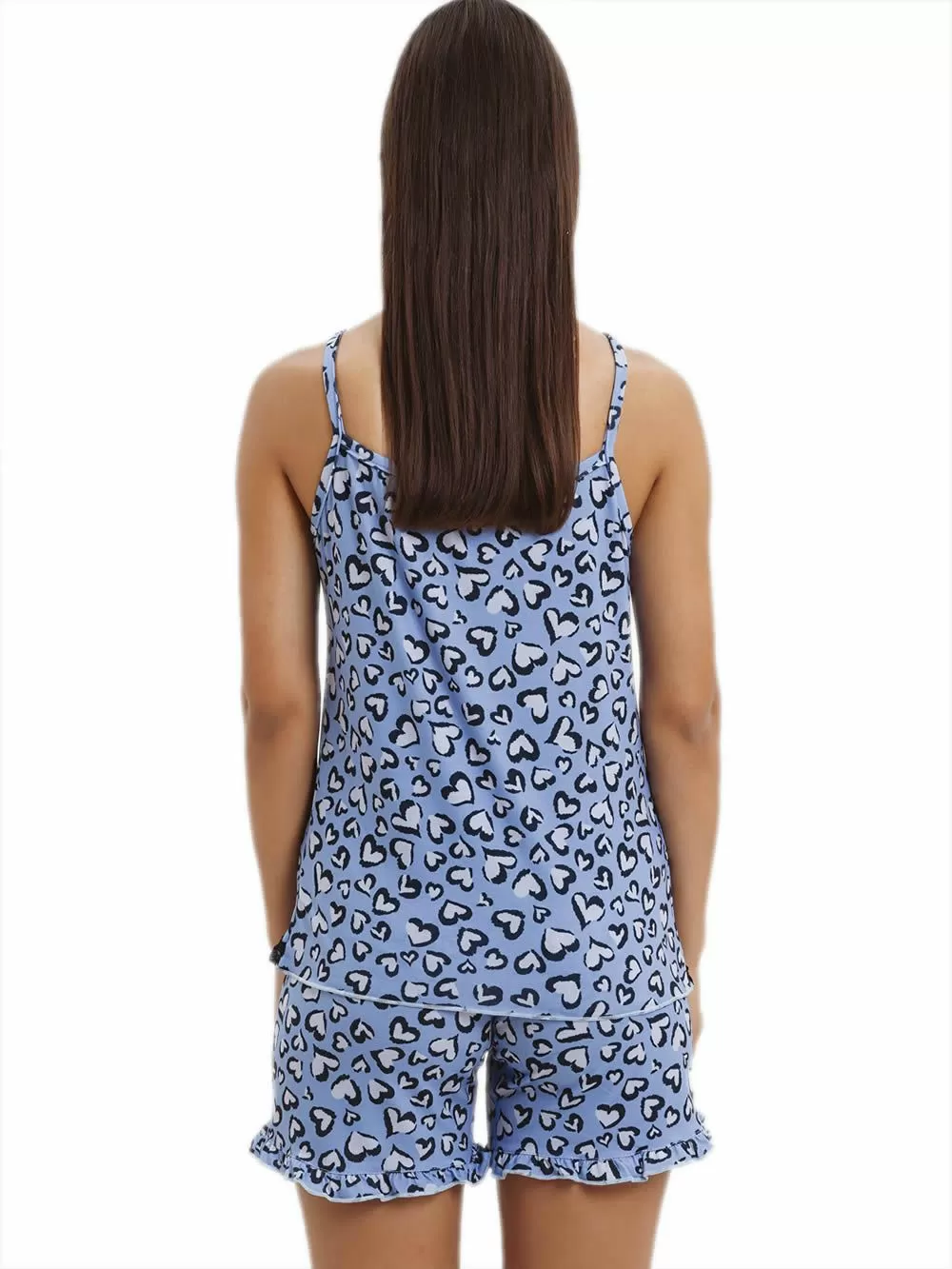 Πυτζάμα ΓΙΩΤΑ Homewear Heart - 100% Βαμβακερή - Νέα Μαμά