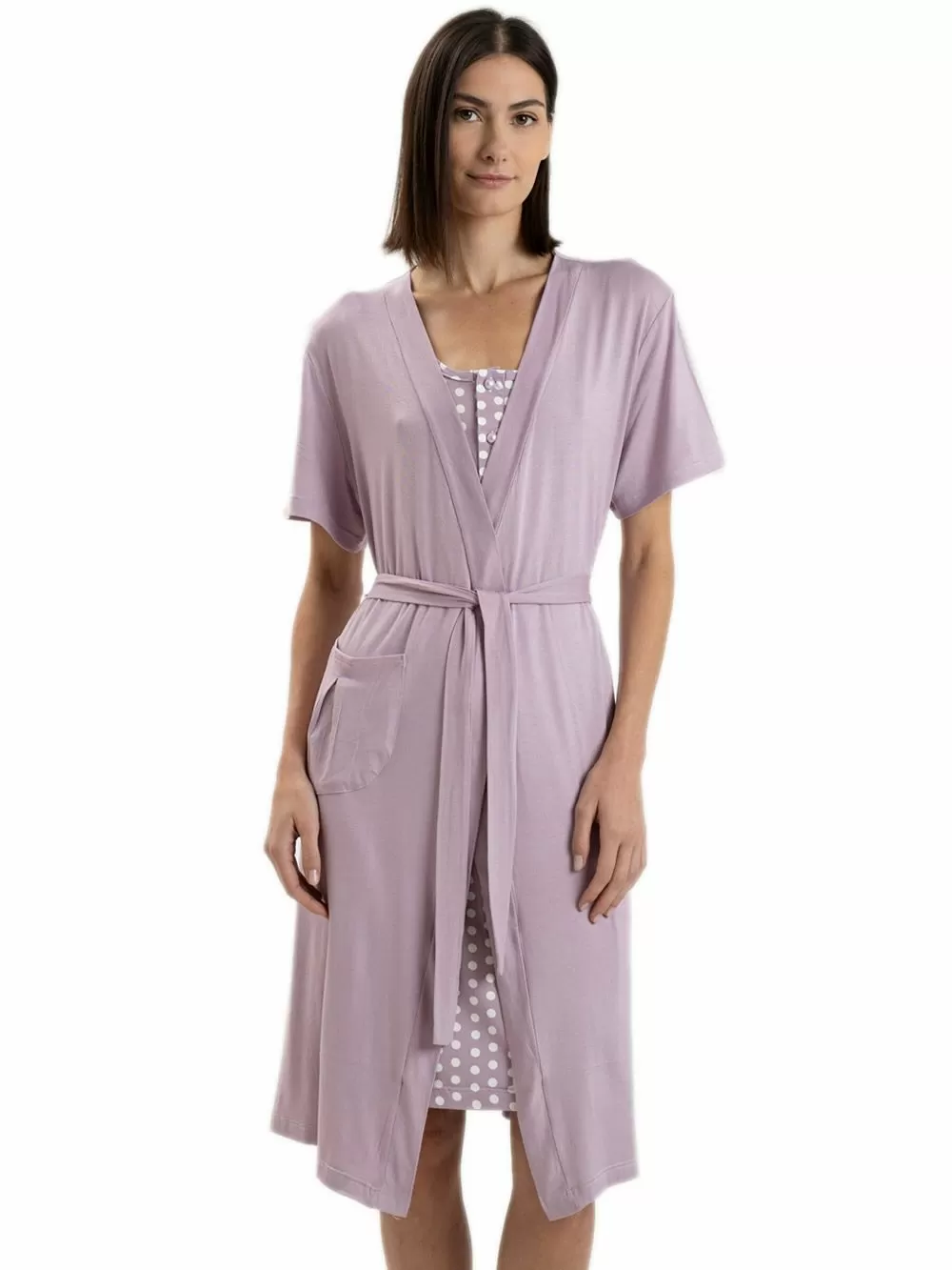 Ρόμπα ΓΙΩΤΑ Homewear - Aπαλό Viscose - Νέα Μαμά