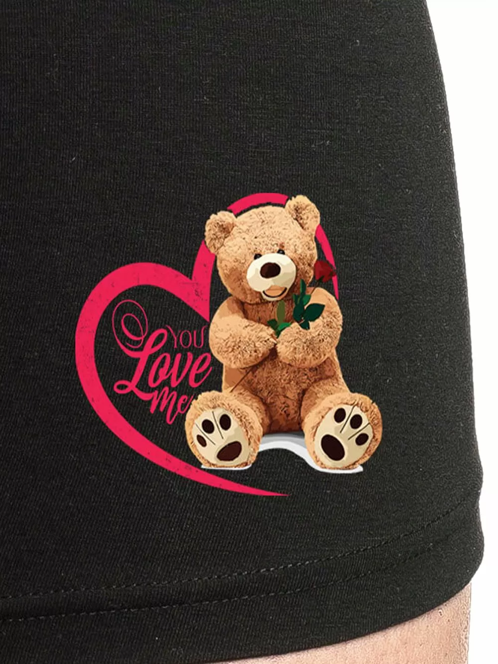 GKAPETANIS Ανδρικό Boxer BEAR - Απαλό Modal/Βαμβάκι - Valentine's Day