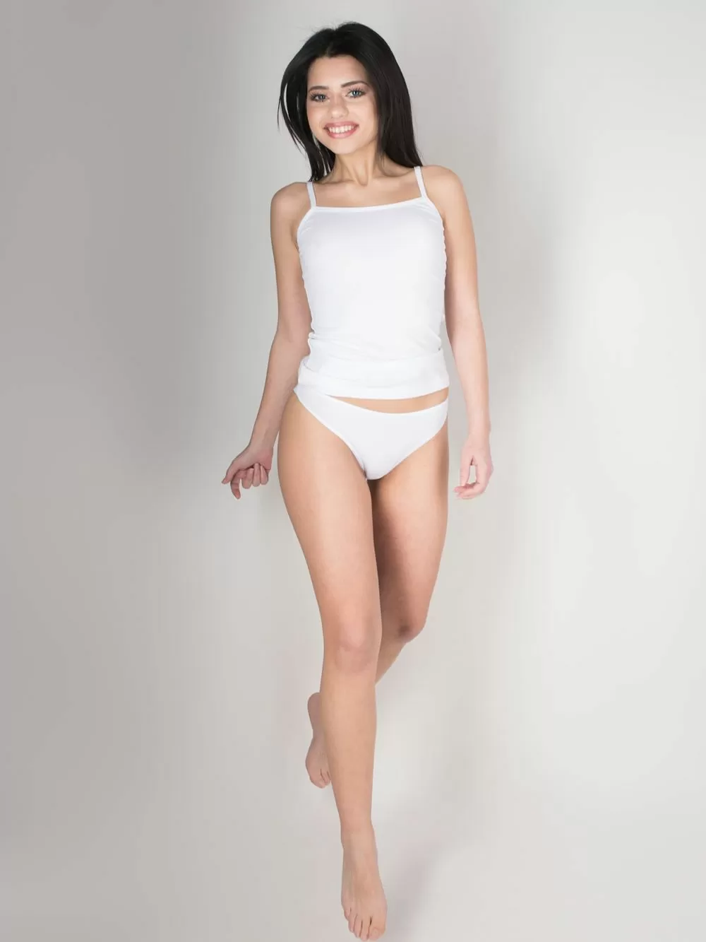 GKAPETANIS Top με Λεπτή Τιράντα Soft Touch - Modal & Βαμβάκι - Απαλό & Ελαστικό