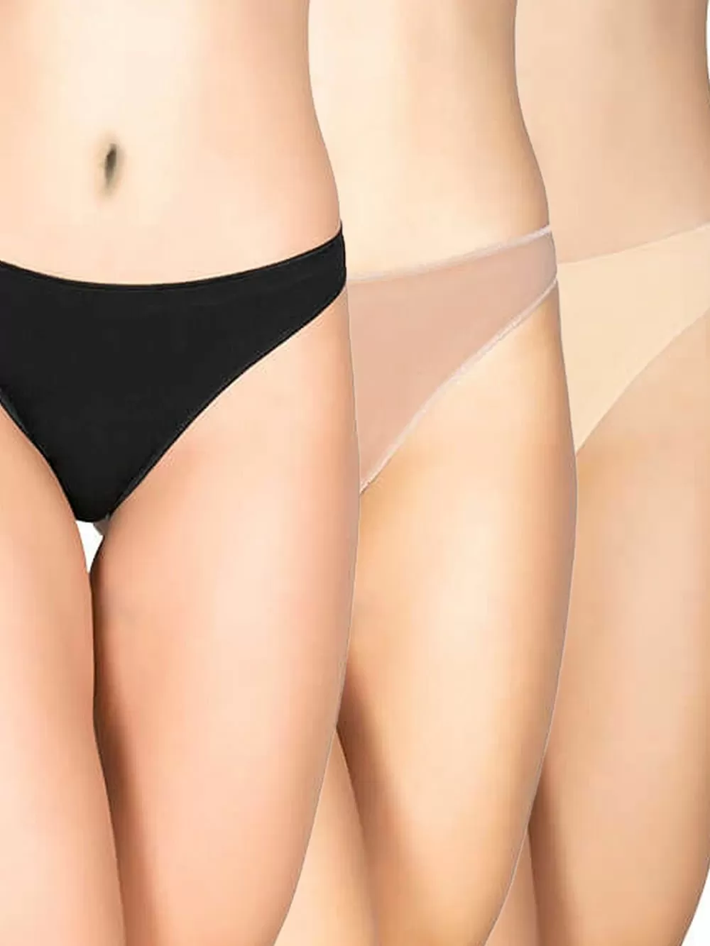 GKAPETANIS Brazilian Slip All Day - Ελαστικό Βαμβάκι - 3 Τεμάχια