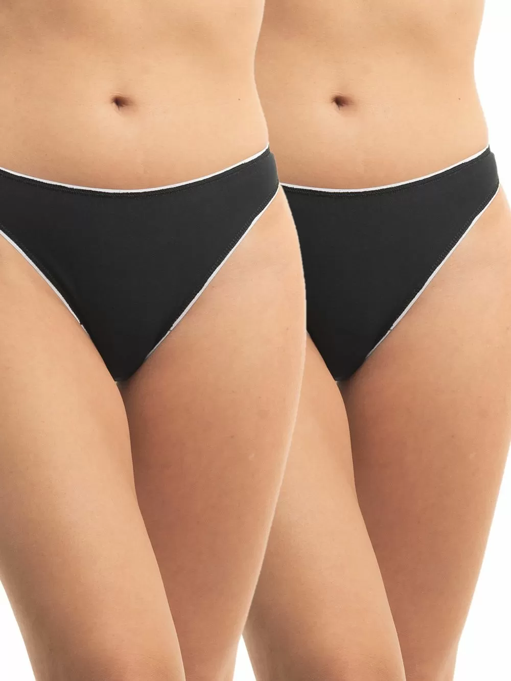 GKAPETANIS Brazilian Slip All Day - Ελαστικό Βαμβάκι - 2 Τεμάχια 