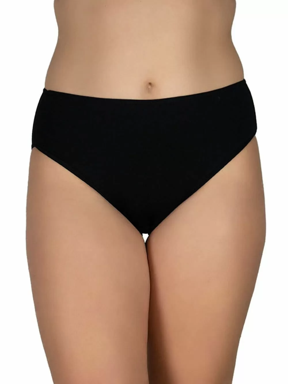 GKAPETANIS Σλιπ Midi Basic - Plus Size  - Ελαστικό Βαμβάκι - 3 Τεμάχια 