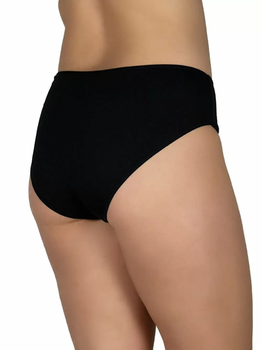 GKAPETANIS Σλιπ Midi Basic - Plus Size  - Ελαστικό Βαμβάκι - 3 Τεμάχια 