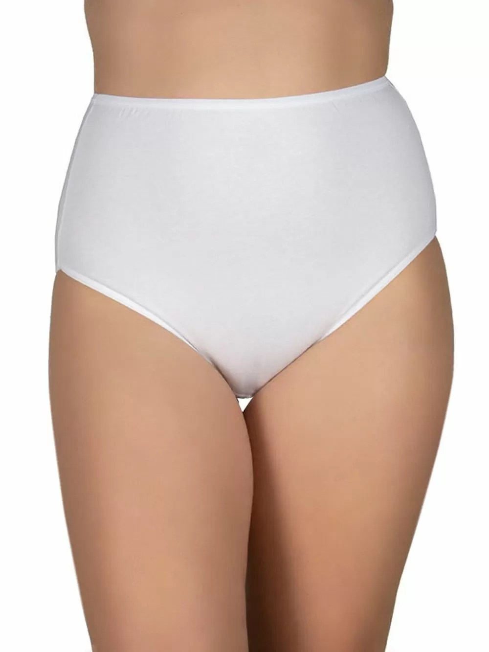 GKAPETANIS Σλιπ 3/4 Midi Basic - Ψηλό & Φαρδύ - Plus Size - Ελαστικό Βαμβάκι - 3 Τεμάχια 