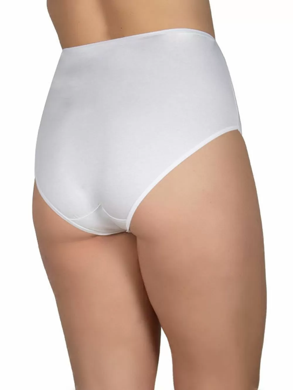 GKAPETANIS Σλιπ 3/4 Midi Basic - Ψηλό & Φαρδύ - Plus Size - Ελαστικό Βαμβάκι - 3 Τεμάχια 