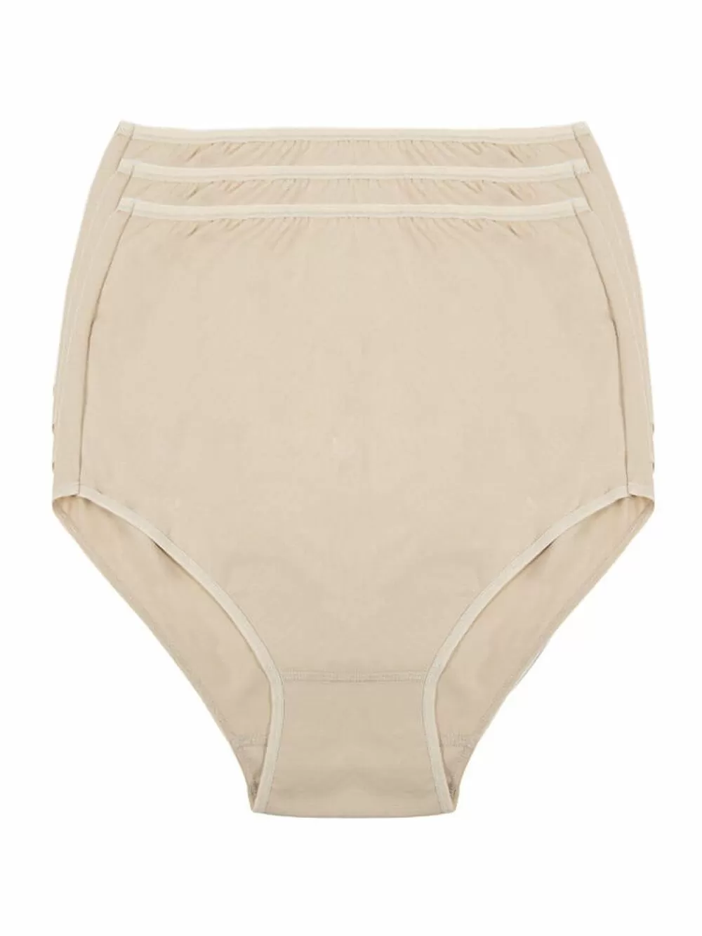 GKAPETANIS Σλιπ Maxi 4/4 Basic - Ψηλό & Φαρδύ - Ελαστικό Βαμβάκι - 3 Τεμάχια 